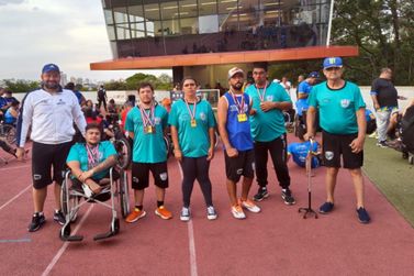 Casa Branca &eacute; vice-campe&atilde; dos Jogos Regionais de atletismo PCD