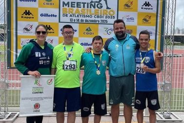 Atletas de Casa Branca conquistam medalhas no Meeting Brasileiro CBDI
