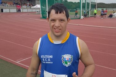 Felipe Junqueira conquista dois ouros e uma prata em competi&ccedil;&atilde;o nacional de atletismo