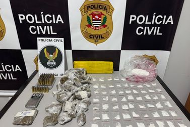 Homem de 22 anos &eacute; preso pela terceira vez por tr&aacute;fico de drogas em Casa Branca