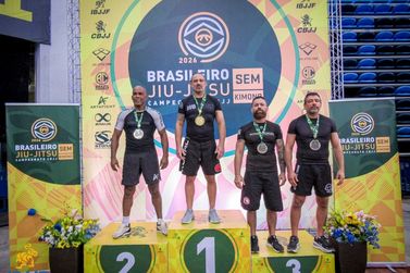 Rodrigo Serafim conquista oitavo ouro no Campeonato Brasileiro de Jiu-J&iacute;tsu sem Kimono