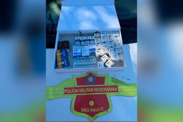 Opera&ccedil;&atilde;o policial apreende carga ilegal de medicamentos avaliada em R$ 75 mil