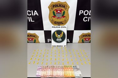 DISE de Casa Branca prende mulher e apreende adolescente por tr&aacute;fico em Tamba&uacute;