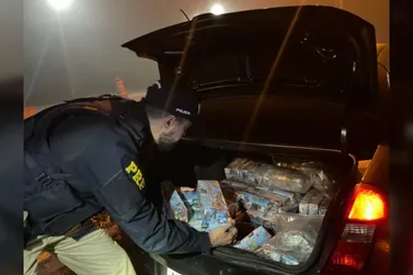 Homem é preso por transportar 100kg de maconha em Irati