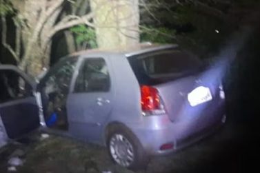 Homem morre após bater veículo em árvore na PR 590, em Matelândia