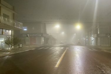  Inverno que oficialmente iniciou em 20 de junho chegou gelado no Oeste do PR