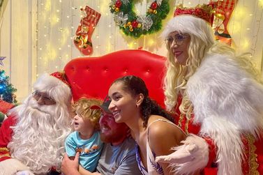 A magia do Natal chegou na Pra&ccedil;a Luiz Carlos Ruaro, em C&eacute;u Azul