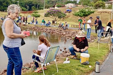 Prefeitura Municipal organiza a 1&ordf; Pesca recreativa no Lago Helena de Godoy em C&eacute;u Azul