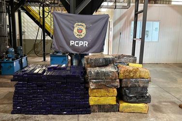 Polícia Civil incinera 1 tonelada de maconha em Cidade Gaúcha