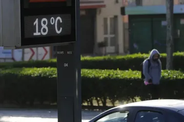 Massa de ar frio derruba temperaturas em Cianorte nos próximos dias