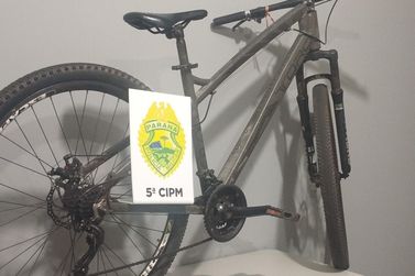 PM recupera bicicleta furtada e prende suspeito por receptação em Cianorte