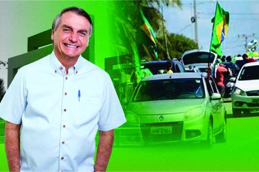 Apoiadores de Bolsonaro (PL) para presidente, fazem carreata e buzinaço hoje(23)