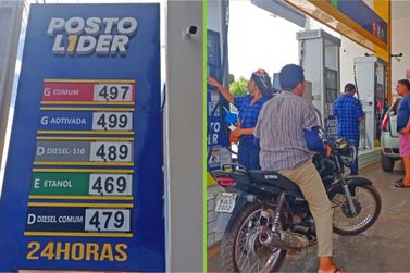 Posto de combustível volta liderar com pioneirismo na queda de preço da gasolina