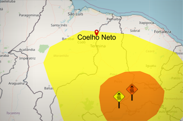 Baixa umidade volta a atingir nível de alerta em Coelho Neto