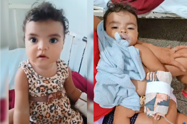 Fam&iacute;lia de Afonso Cunha pede ajuda para tratamento de beb&ecirc; com quadro grave
