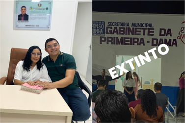 Ap&oacute;s press&atilde;o da justi&ccedil;a prefeito de Afonso Cunha fecha gabinete da esposa