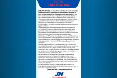Supermercado emite nota ap&oacute;s pol&ecirc;mica com apresentador de TV