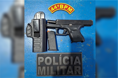 Arma de policial militar do Piau&iacute; &eacute; encontrada em Coelho Neto
