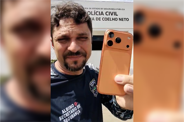 Secret&aacute;rio de Seguran&ccedil;a recupera em Coelho Neto celular roubado na Grande S&atilde;o Lu&iacute;s