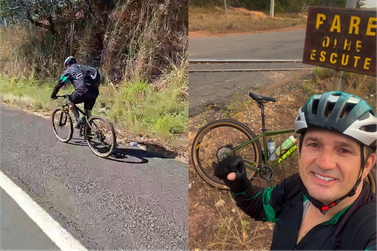 Ciclista coelhonetense pedala 135 km de Coelho Neto at&eacute; Teresina