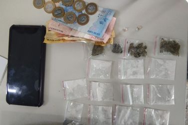 PM apreende drogas e conduz suspeitos durante a&ccedil;&atilde;o na Vila do Conde