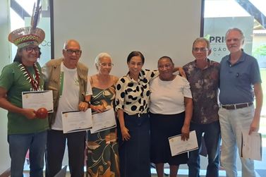 Mestre Careca &eacute; homenageado por atua&ccedil;&atilde;o ambiental de excel&ecirc;ncia no Litoral Norte