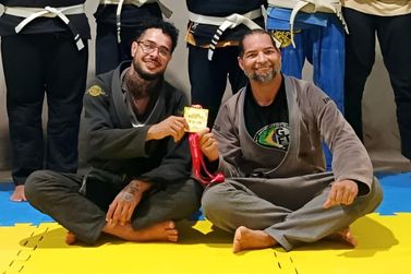 Representando Conde, professor Anderson &ldquo;Muralha&rdquo; conquista medalha de ouro no Bahia Open