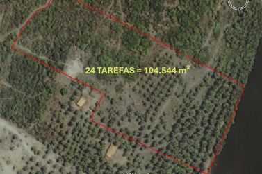 Terreno &agrave; venda - 24m&sup2; - Zona Rural de Cajueirinho
