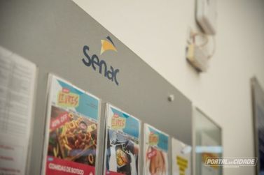 Senac Umuarama oferece descontos de 30% em diversos cursos; inscreva-se