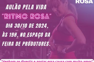 Aul&atilde;o pela Vida "Ritmo Rosa" Movimento acontecer&aacute; em Cruzeiro do Oeste dia 30/10