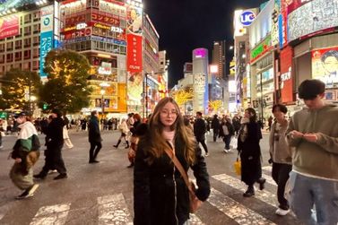 Jovem cruzeirense troca fest&atilde;o por interc&acirc;mbio e vive cultura do Jap&atilde;o