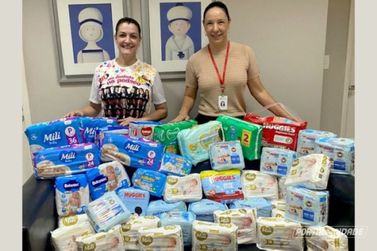 A&ccedil;&atilde;o solid&aacute;ria doa mil fraldas RN &agrave; UTI Neonatal do Hospital Norospar