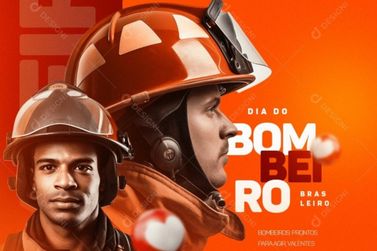 Dia do Bombeiro homenageia quem dedica a vida para salvar outras