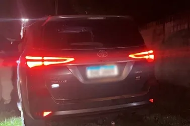 SW4 furtada em Umuarama &eacute; recuperada horas depois
