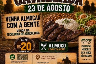 Almo&ccedil;o da 5&ordf; Cavalgada promete reunir fam&iacute;lias em Cruzeiro do Oeste
