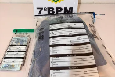 Homem &eacute; preso ap&oacute;s roubar R$ 1,1 mil de loja