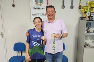 Atleta de Umuarama conquista ouro no Brazil Open Internacional de Tae Kwon Do