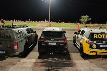 Hilux SW4 furtada em Umuarama &eacute; recuperada pela pol&iacute;cia em Ipor&atilde;
