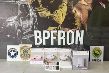 iPhones escondidos em estepe: apreens&atilde;o de R$ 152 mil &eacute; feita
