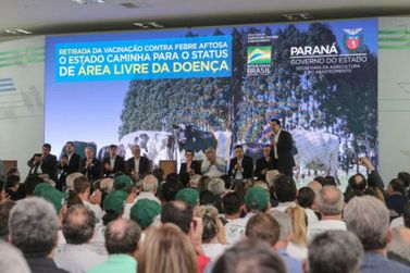 Paraná suspende vacinação contra a febre aftosa
