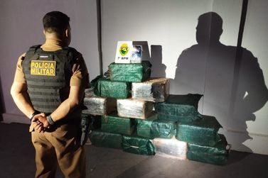 Polícia apreende veículo carregado com 521 quilos de cocaína em Tapira