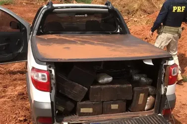 Polícia apreende veículo carregado de drogas após perseguição em Icaraíma