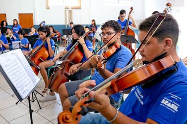 Projeto Orquestra Escola Alfredo Gazin abre inscri&ccedil;&otilde;es para 2025