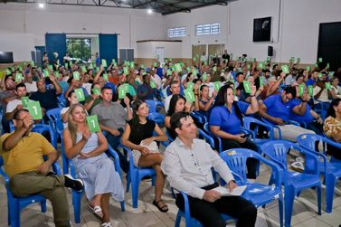 Sicredi realiza assembleia em Douradina e reúne mais de 200 associados