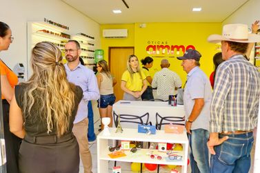 Óticas Ammo chega a Douradina oferecendo óculos completo a partir de R$ 99,90