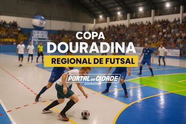 Portal da Cidade Douradina transmitir&aacute; ao vivo a Copa Regional de Futsal