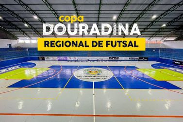 Portal Douradina transmite ao vivo as semifinais da Copa Regional de Futsal