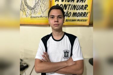 Aluno do Col&eacute;gio Cleoracy &eacute; classificado na fase regional do Concurso Agrinho