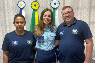 Aluna do CCM Douradina &eacute; destaque regional no Programa Agrinho Reda&ccedil;&atilde;o
