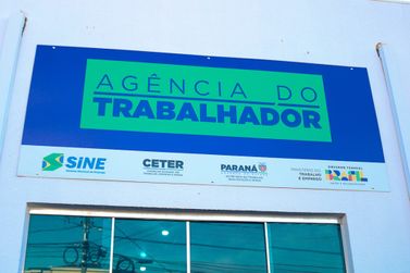 Ag&ecirc;ncia do Trabalhador divulga vagas de emprego nesta segunda-feira, em Douradina